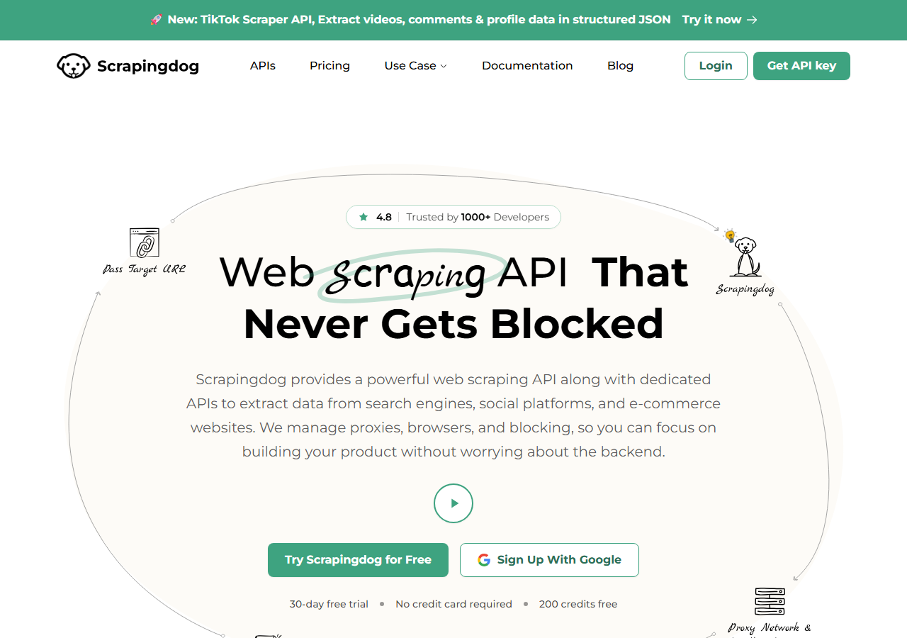 ScraperAPI Walmart product scraper