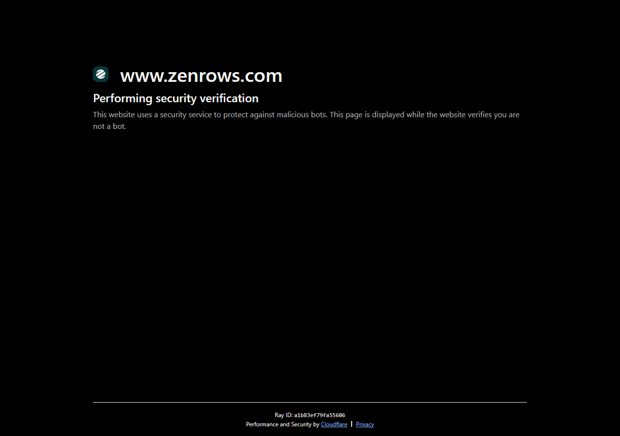 Zenrows homepage